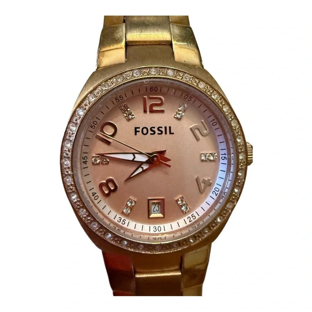 Fossil Colleague‎ AM4508 Women's Stainless Steel Analog Dial Quartz Watch